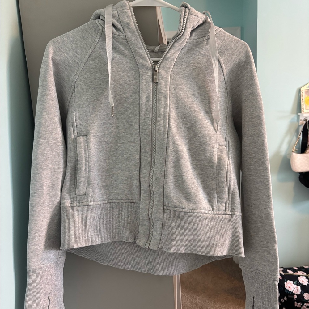 Lululemon Back to it Hoodie in Heathered Vapor